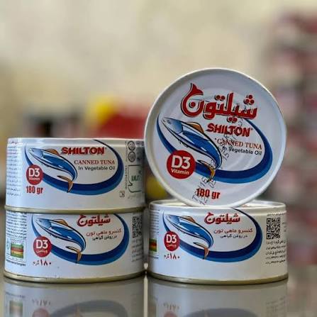 تن ماهی شیلتون 180 گرمی